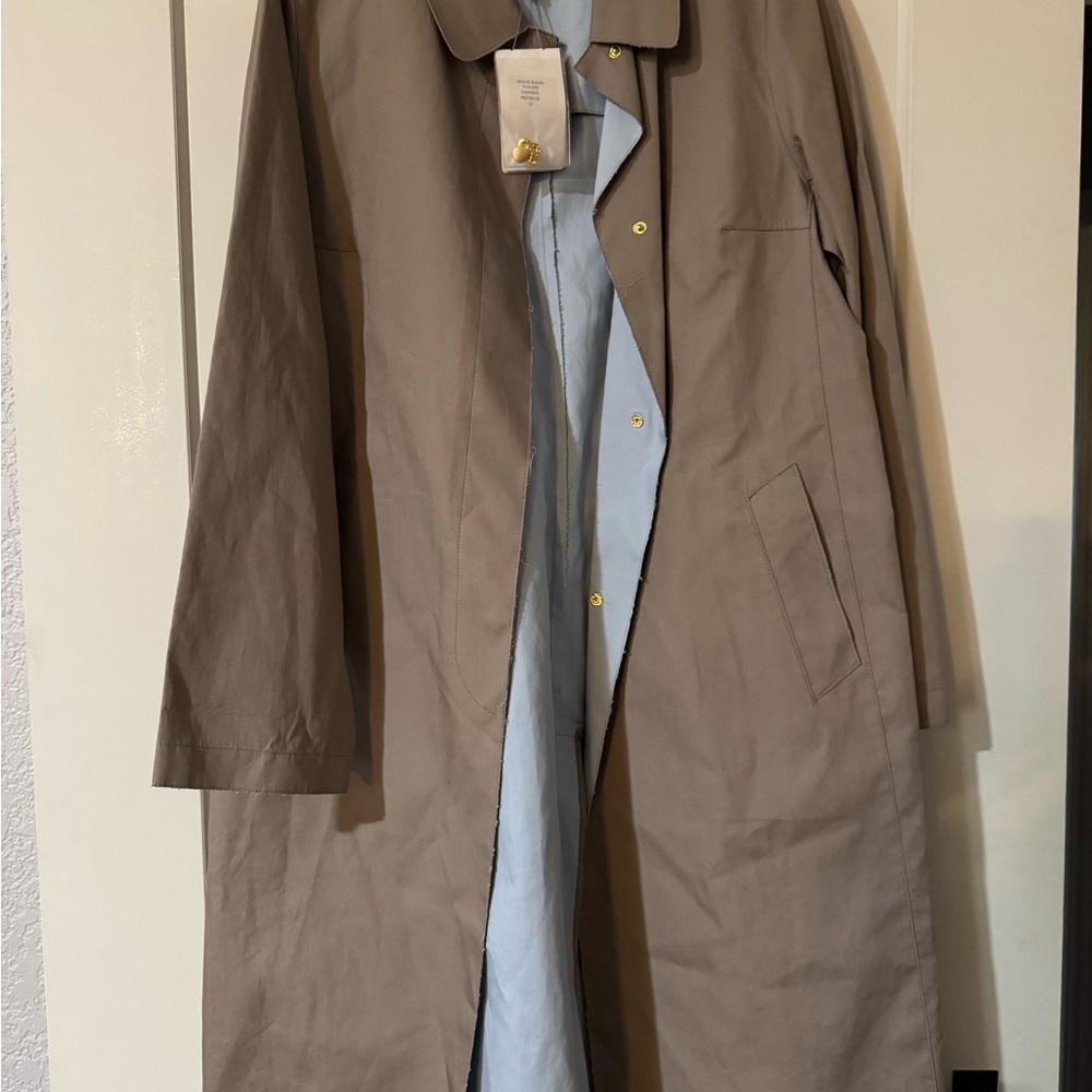 Frenchcoat Trench Coat Size 12 Beige Ladies Women’s NEW